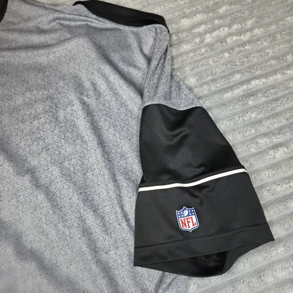 Nike Baltimore Ravens NFL Onfield Dri-FIT Striped Polo Shirt Mens‎ 2XL